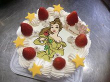 本日のキャラクターケーキにこ(^O^)/:画像